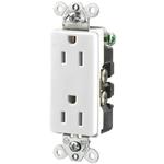 HBL2152WA HUBBELL Extra Heavy Duty Decorator Receptacle | myMectronic