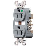 HBL8300GY HUBBELL Extra Heavy Duty Duplex Receptacle | myMectronic