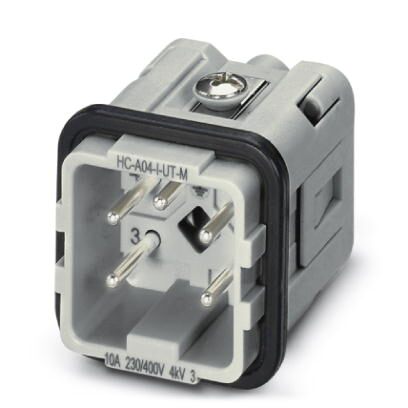 HC-A04-I-UT-M PHOENIX CONTACT 4+PE Contact Insert | myMectronic