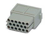 HC-M-17-MOD-BU PHOENIX CONTACT 17-Position Female Contact Insert | myMectronic