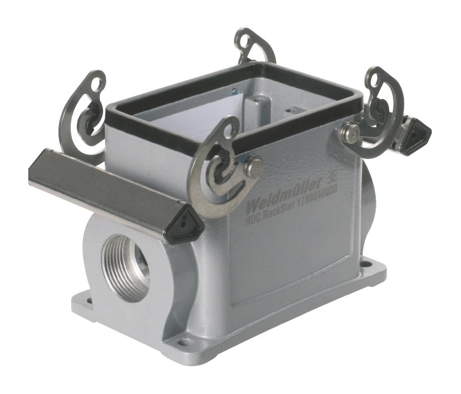 Weidmueller HDC32ASBU2M25G – Reliable Industrial Enclosure for Mechanical and Electrical Protection