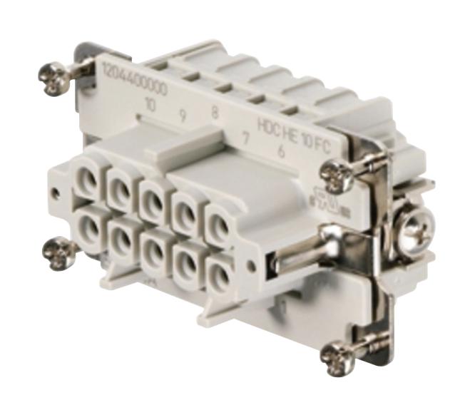Weidmueller Series HDC HDC HE 10 FC Connector: 1204400000