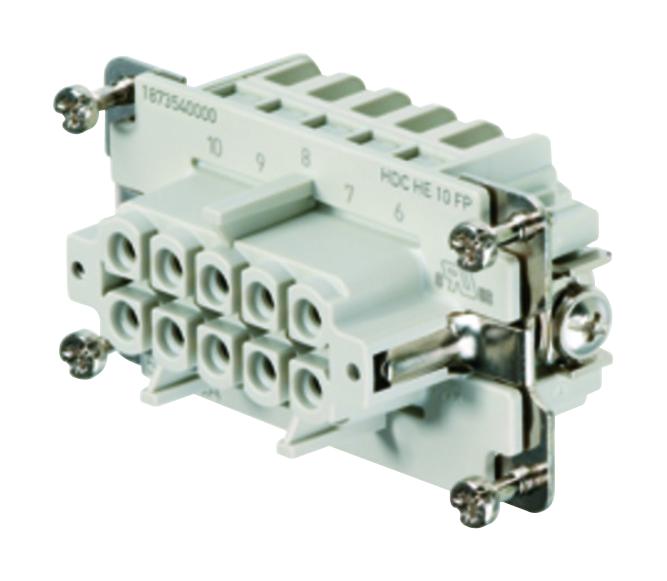 Weidmueller HDCHE10FP – Reliable Industrial Push-In Connector for Wiring