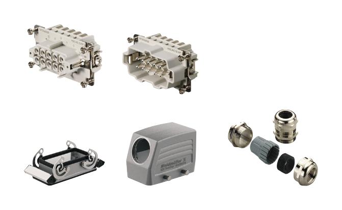 Weidmueller Series HDC Heavy Duty Connector Kit: HDCKITHEP10110M