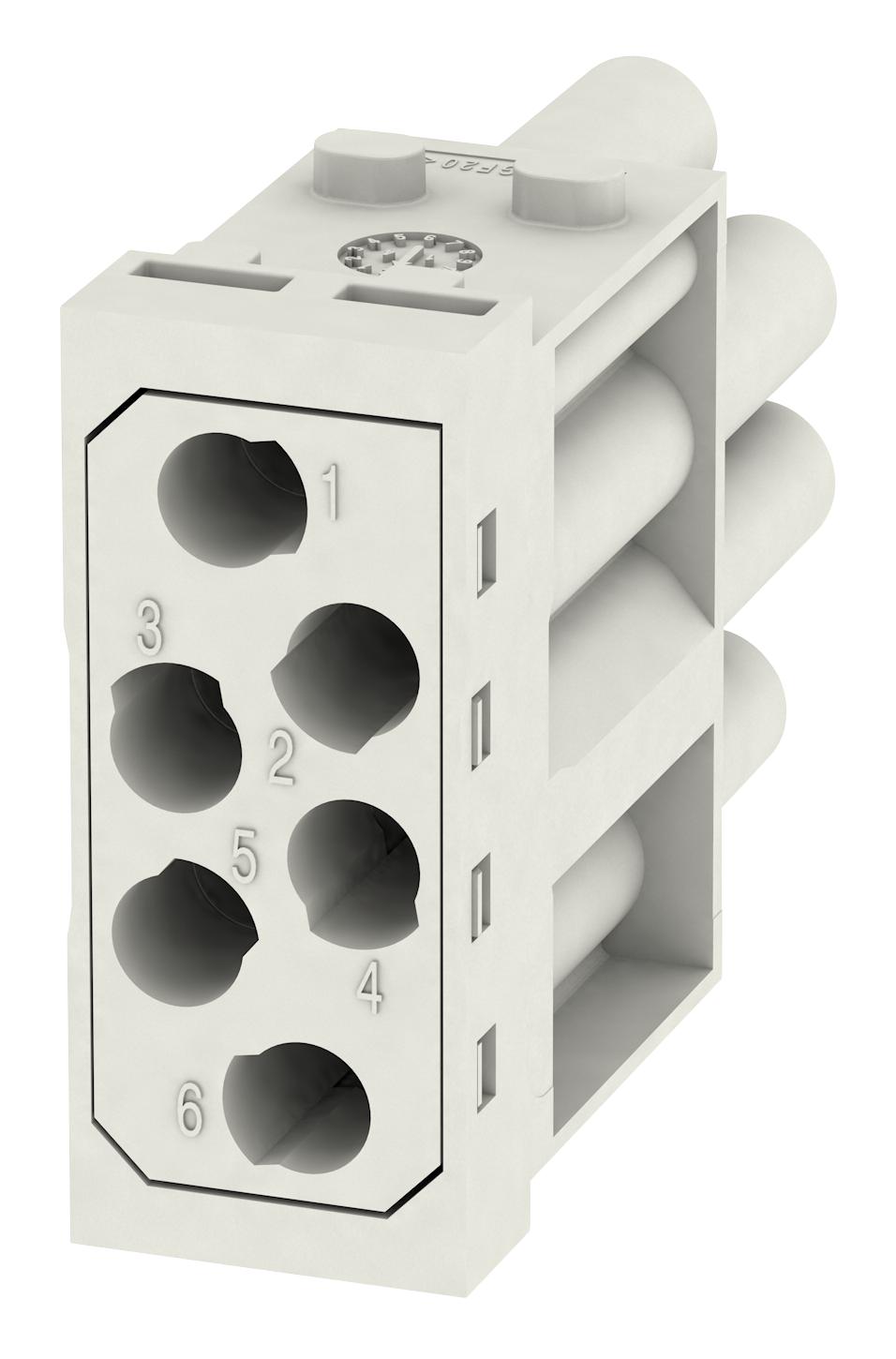 Weidmueller HDC MHE 6P FC – Reliable Power Connector for Industrial Applications