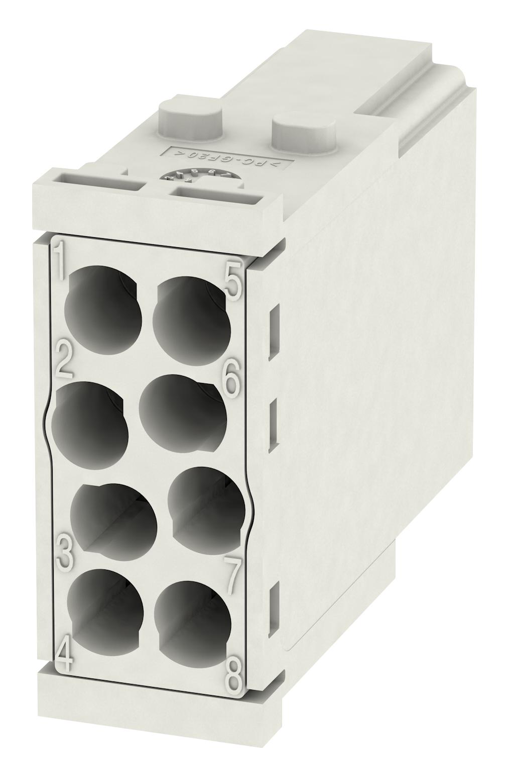 Weidmueller Series ModuPlug HDC MHE 8 MC: HDCMHE8MC