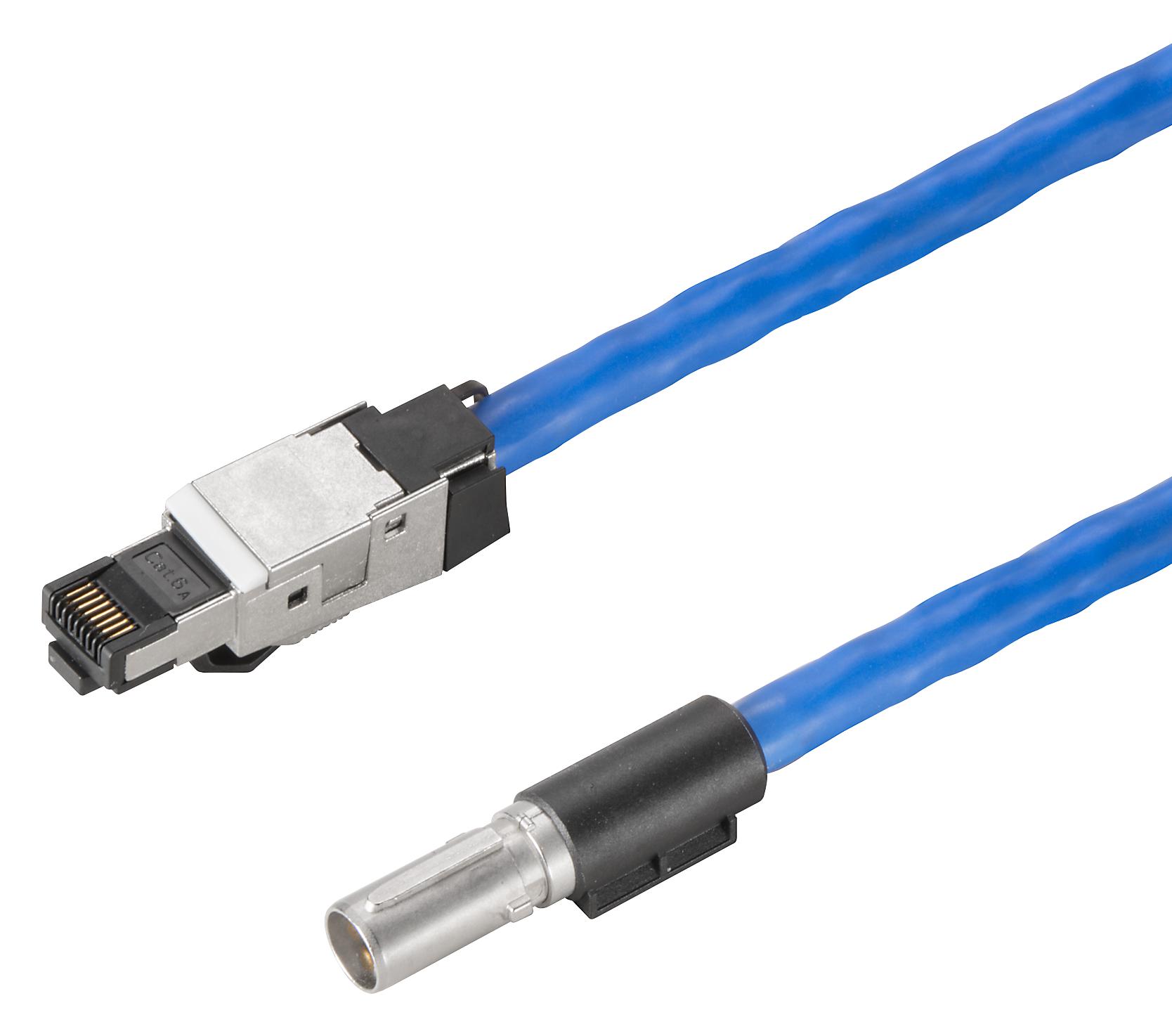 Weidmueller Series High-Speed Ethernet Connector: HDC XX6A01 MMSRJ45-0100