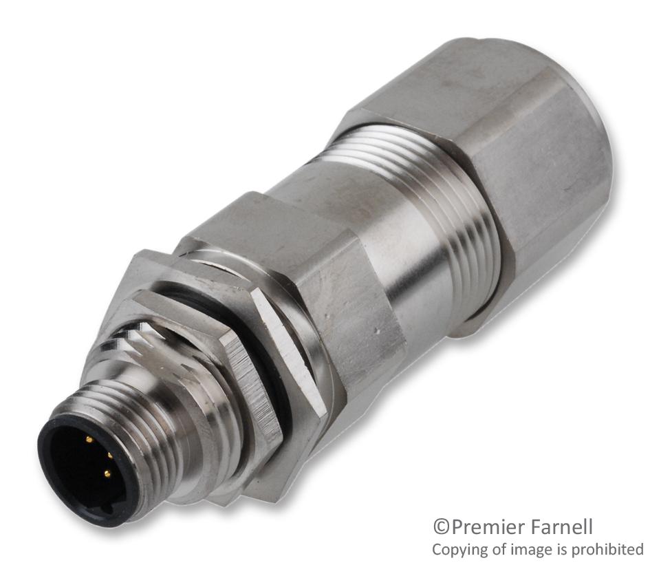 Amphenol Series Max-M12 Connector: HDM12RM05B1STM