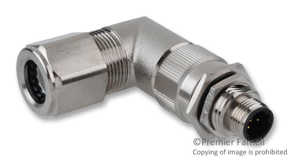 Amphenol Series Max-M12 High-Speed Data Connector: HDM12RM05D1RAM