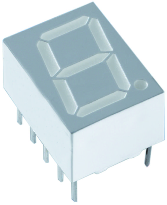 Avago HDSPF203 – Reliable 10mm 7-Segment Display for Industrial Applications