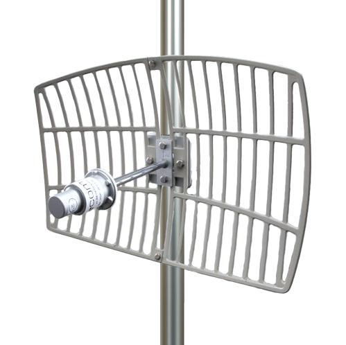 L-com Series HG4922EG 4.9 GHz to 5.8 GHz Wireless Antenna: HG4922EG1NF