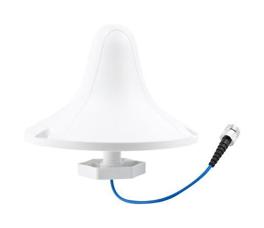 Infinite Electronics Series HG65805CUPR-4310F Low PIM Omnidirectional Ceiling Antenna: HG65805CUPR-4310F