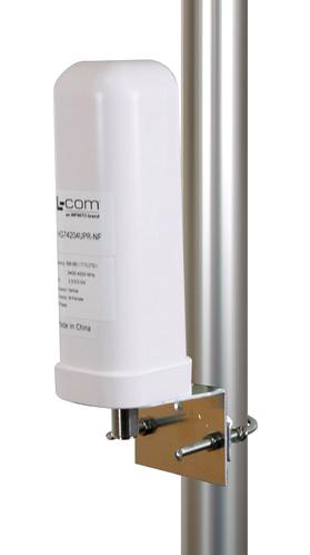 INFINITG Series Omni Antenna: 698-4200 MHz Low PIM Antenna HG74204UPR-NF