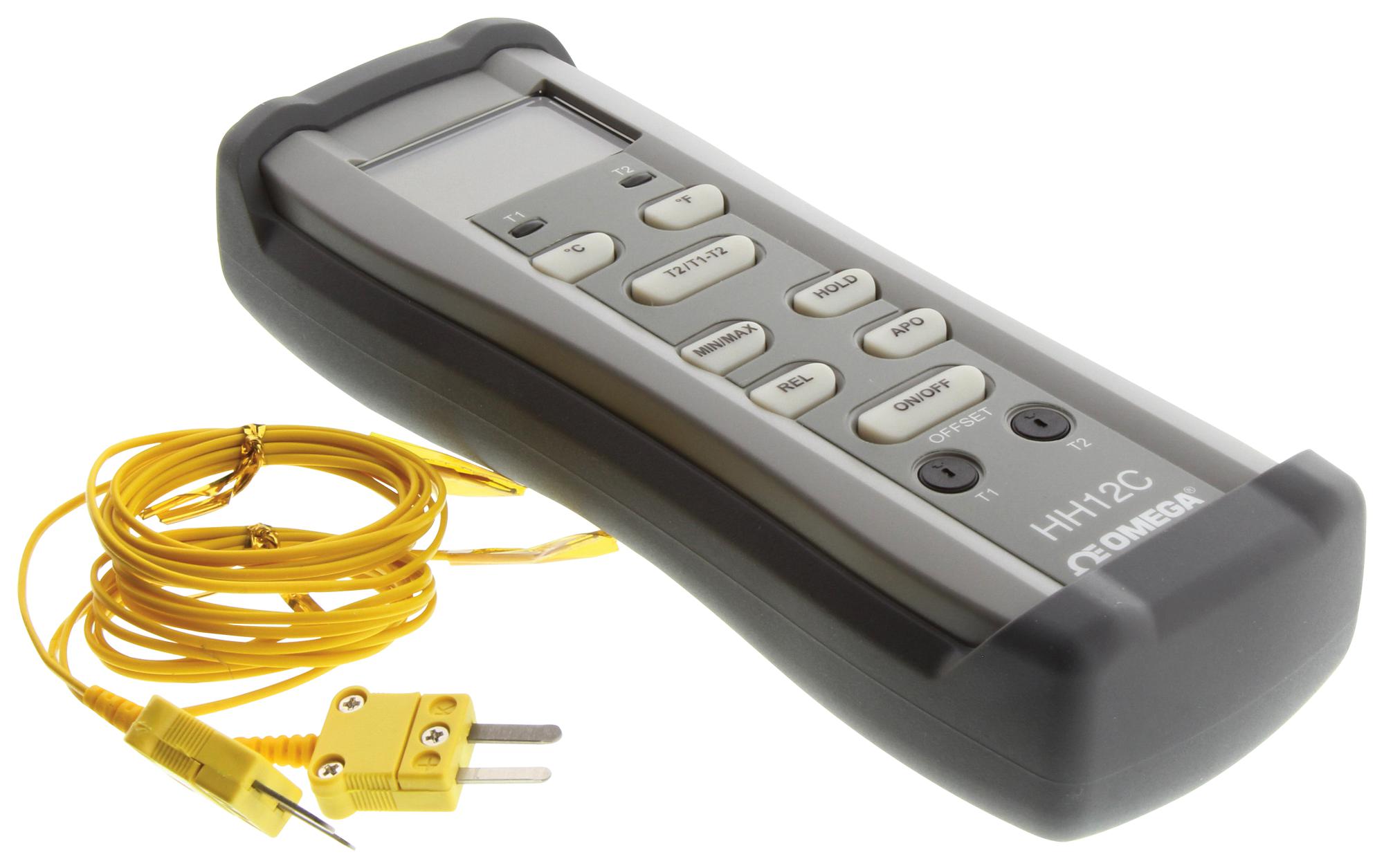 Omega Series HH12C High Accuracy Dual Input Thermometer: HH12C