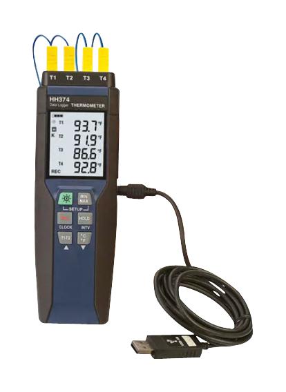 Omega Series Data Logger Thermometer: HH374