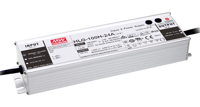 MEAN WELL Series HLG 100W LED Driver: HLG-100H30A