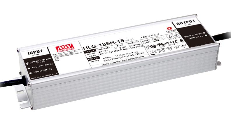 Mean Well 185W – Reliable LED Driver for Industrial Applications