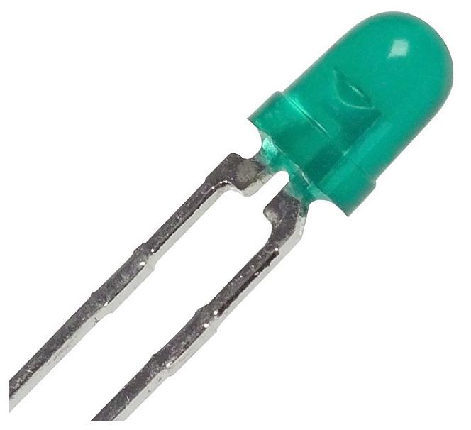Avago Series HLMP1621 Yellow LED: HLMP-1621