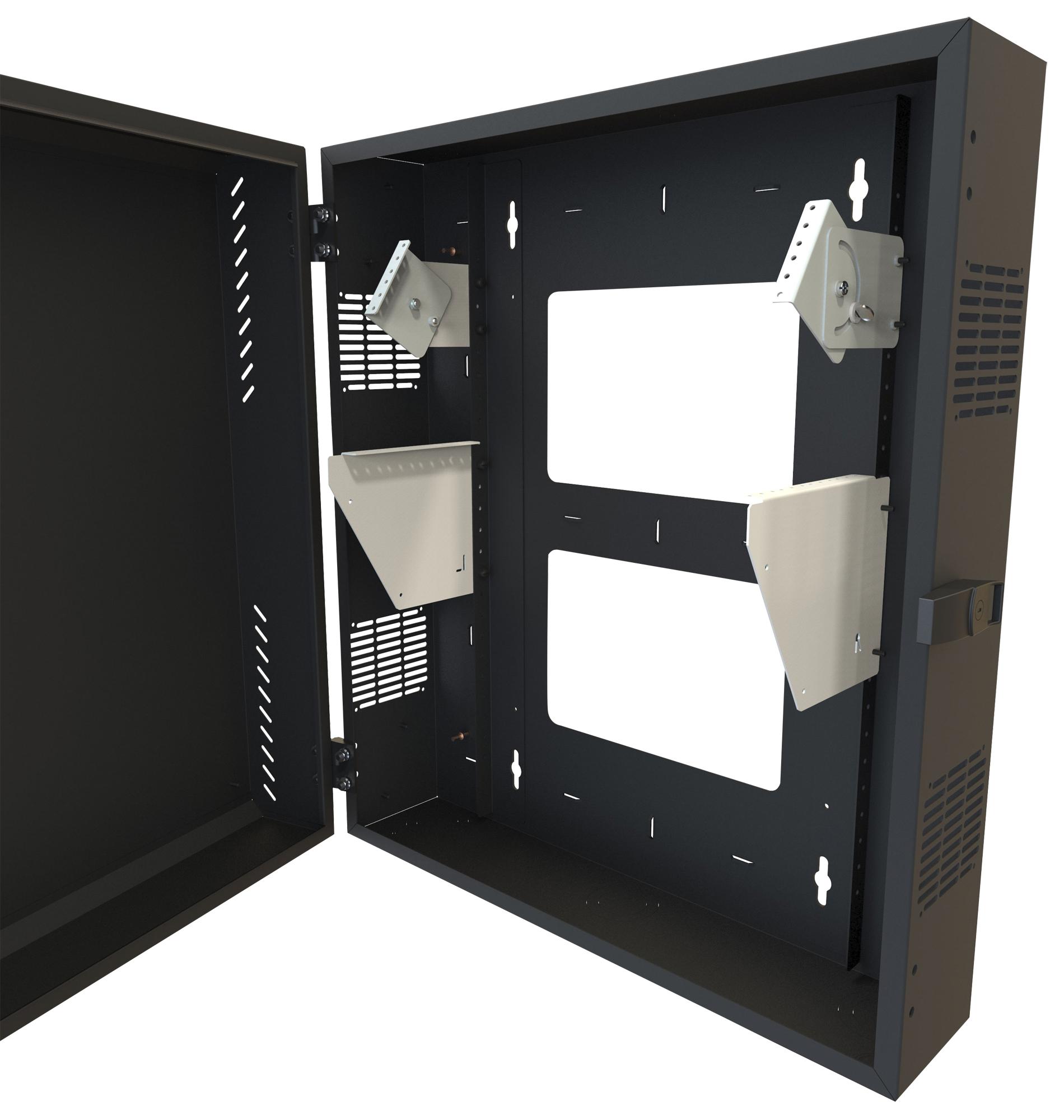 Hammond HLP Series 8U Wall Mount Cabinet – Reliable Network Storage for Industrial Applications
