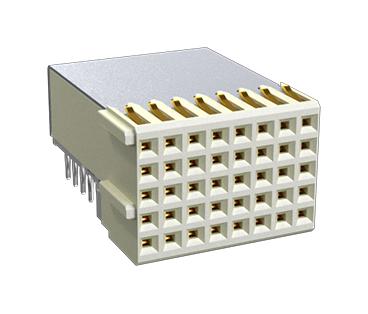 Buy Millipacs 2mm Hard Metric Right Angle Receptacle Part Number HM2R78PA5108N9LF Online