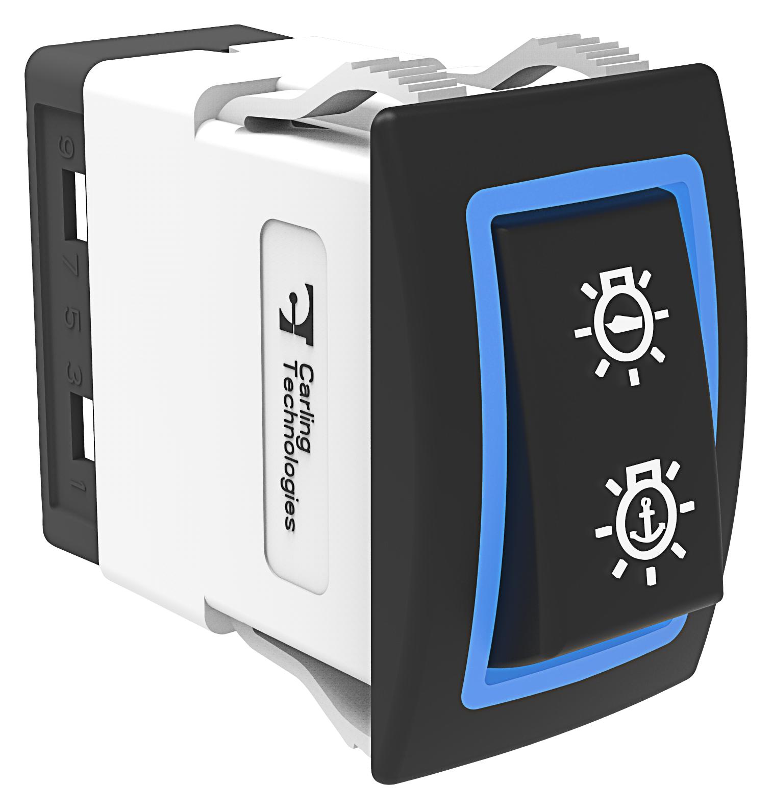 Carling HR-Series Sealed Rocker Switch – Reliable Control for Industrial Applications