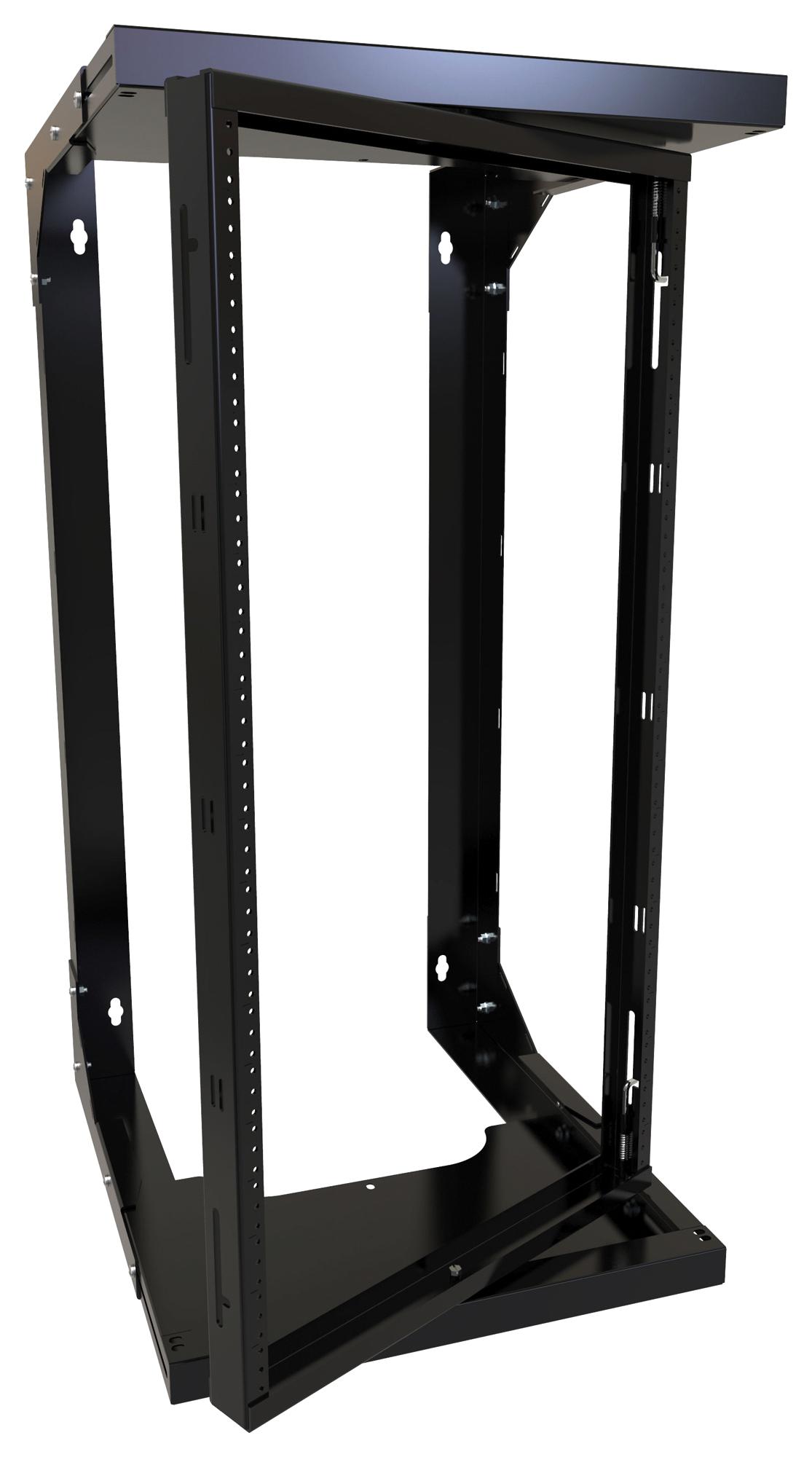 Hammond Series HWMR Adjustable Swing Wall Rack: HWMR1920UBK