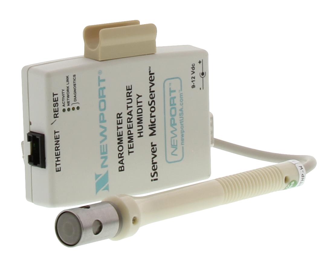 Omega Series iServer MicroServer: Barometric Pressure Temperature Dew Point Monitoring