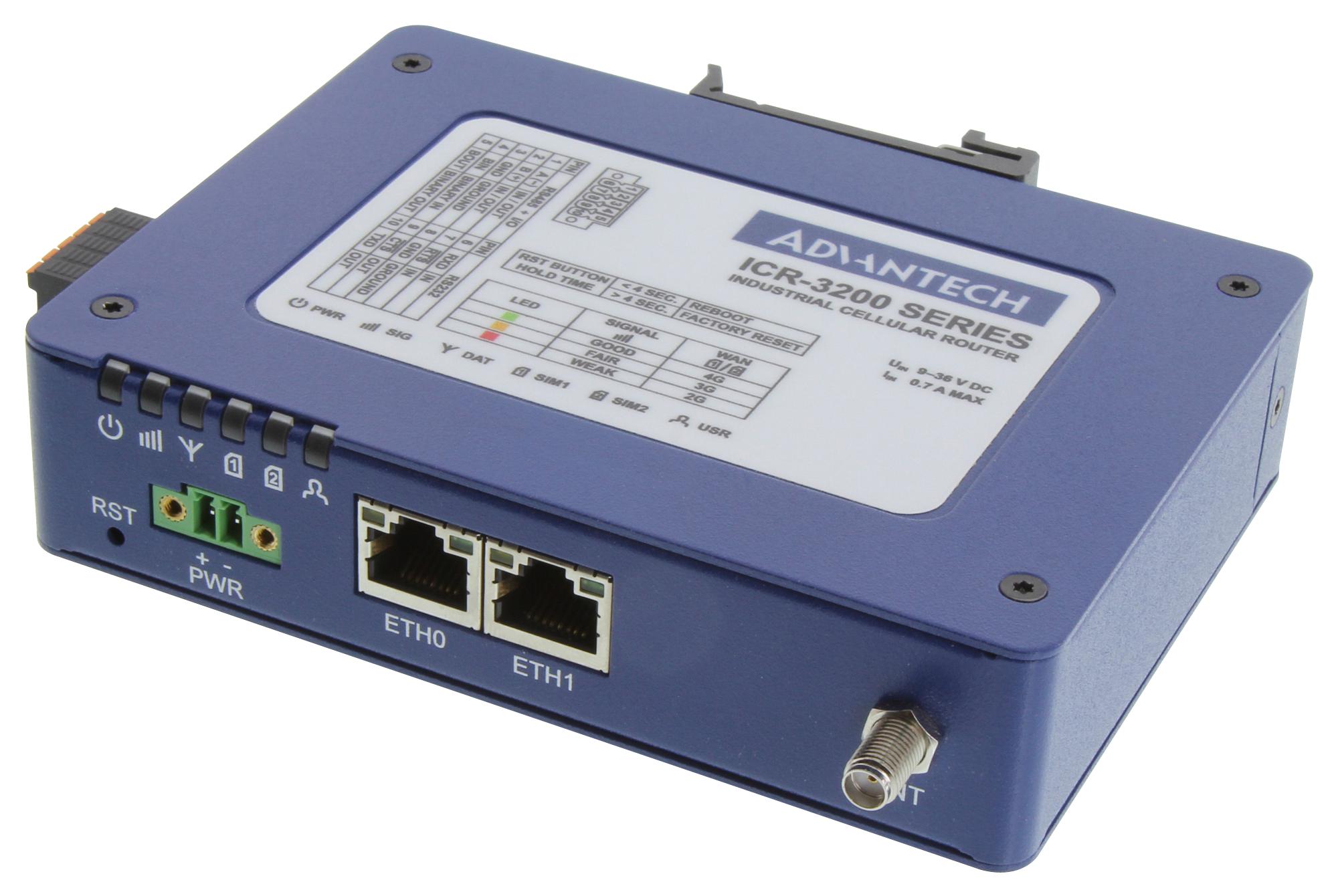 Buy Advantech LTE Cat M1 Gateway Part Number ICR3211B Online