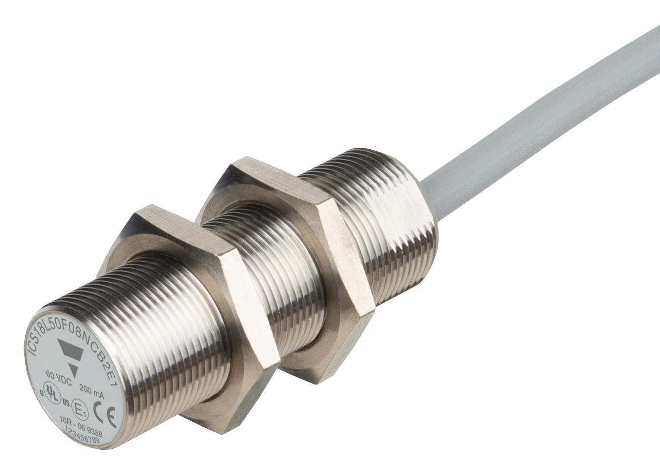 Carlo Gavazzi Series E1 ICS18 Inductive Sensor: ICS18L50F08POB2E1