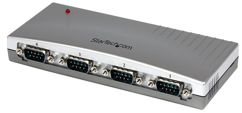 Startech Series ICUSB2324 RS232: 4 Port USB to RS232 Serial Hub