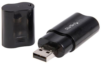 Buy Starlechcom USB Stereo Audio Adapter Part Number ICUSBAUDIOB Online