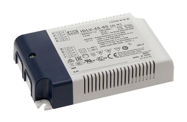 Mean Well Series DLV-45 LED Driver: IDLV-45-48