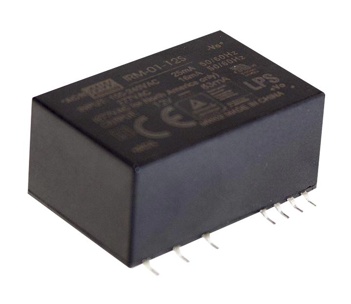 Mean Well IRM-01 – Reliable 1W Power Supply for Industrial Applications
