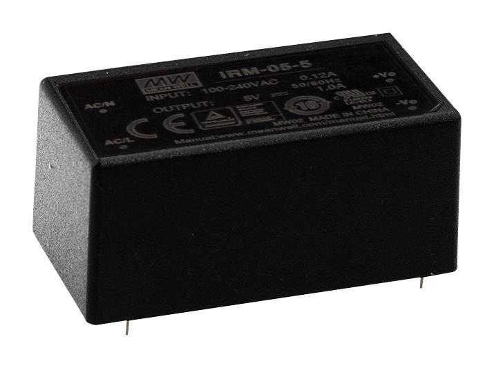 Mean Well Series IRM 5W Power Supply: IRM-05-3.3