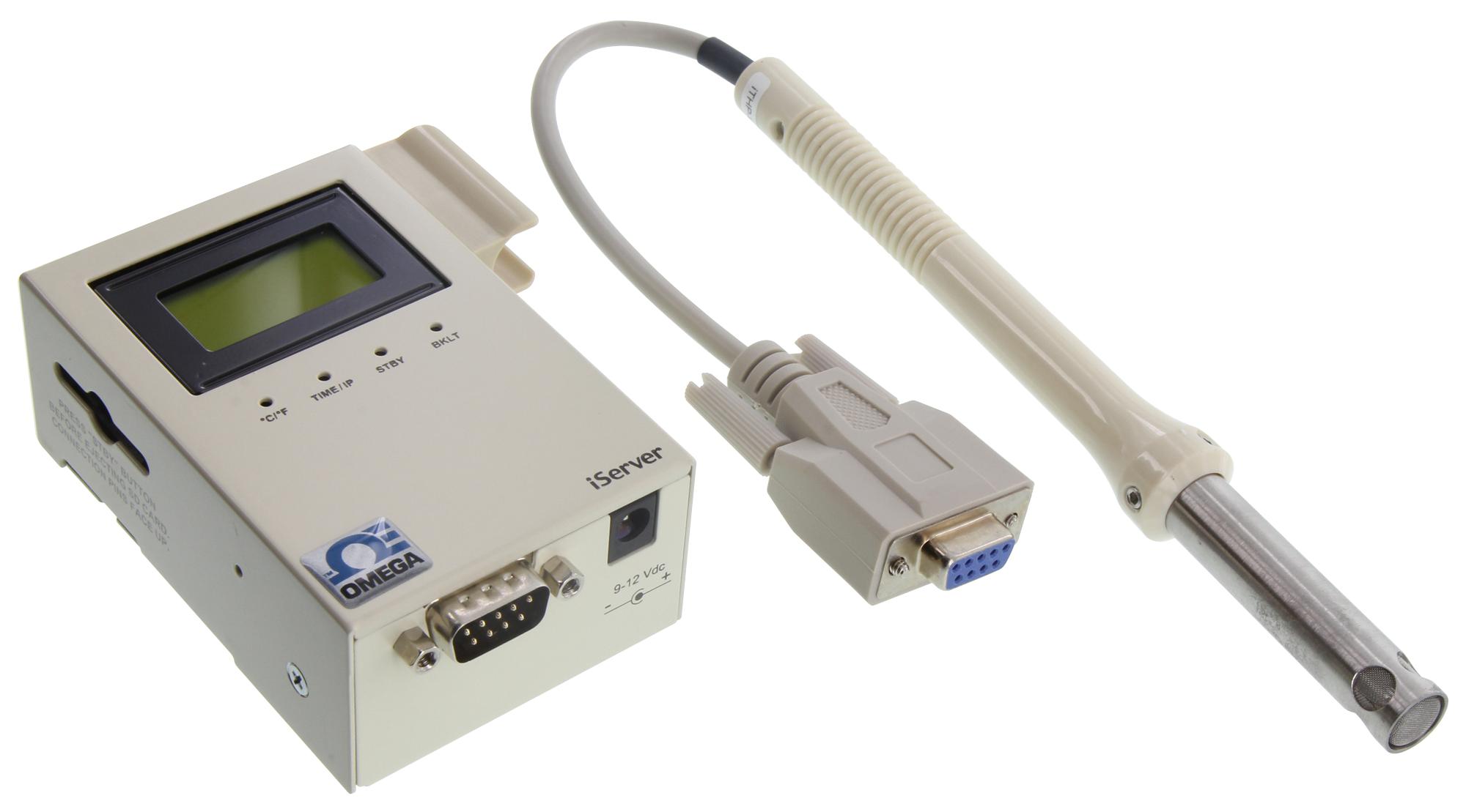 Omega Series iServer Temperature Humidity Dew Point Monitoring: ITHXSD2