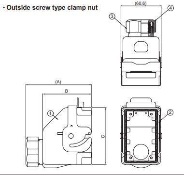 JST Series JFA-M Waterproof Wire-to-Wire Connector Shell: JFMWSA4A