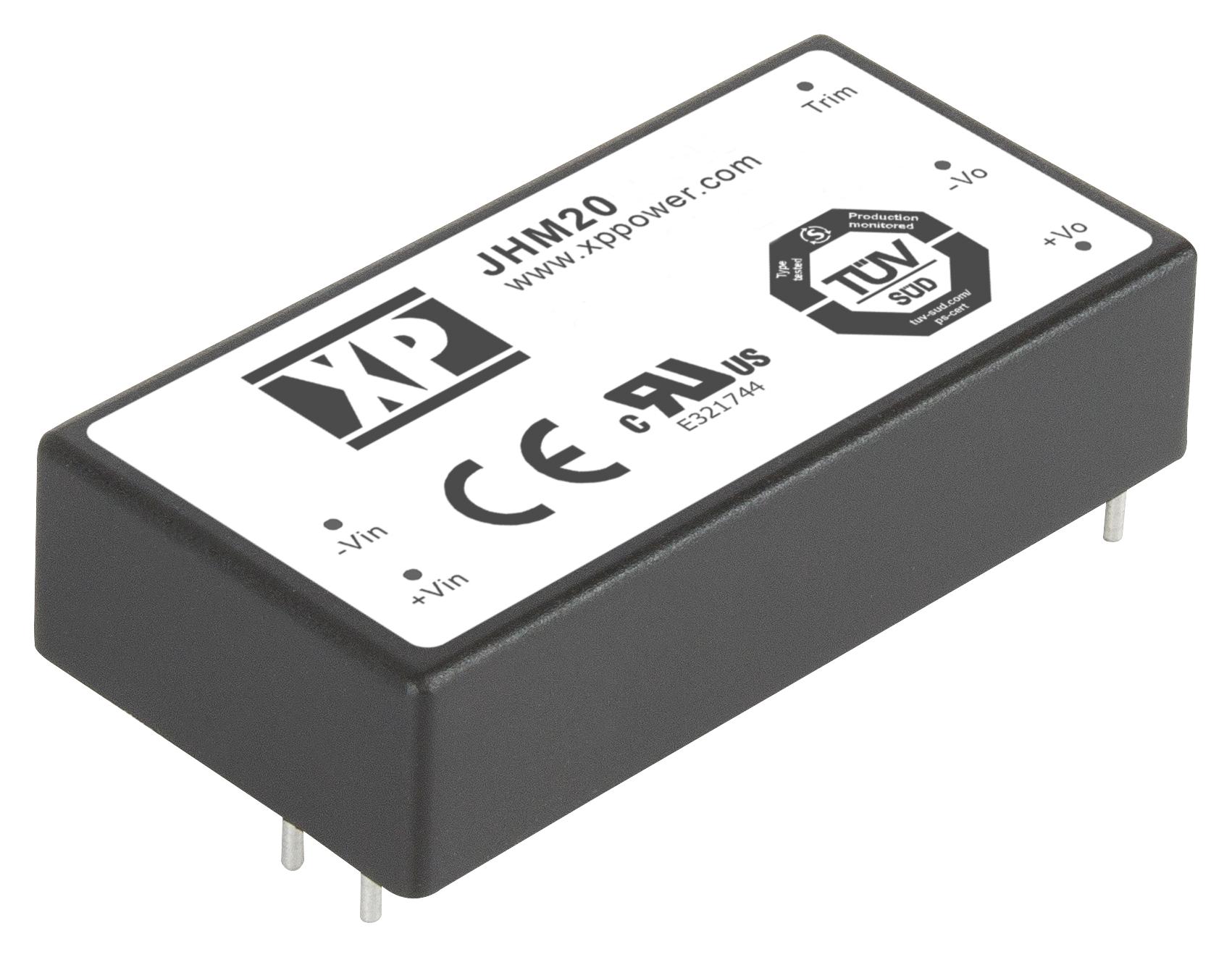 XP Power JHM2012D15 – Reliable Medical DC-DC Converter for Industrial Applications