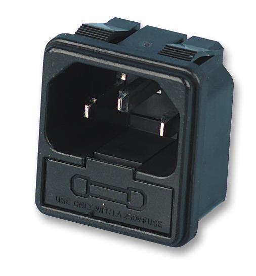 Buy Multicomp IEC Fused Inlet Part Number JR-101-1FS Online