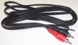 Buy Multicomp Pro Mono and Stereo 3.5mm Jack Plug to 2 Phono Plugs Part Number JR80522M Online