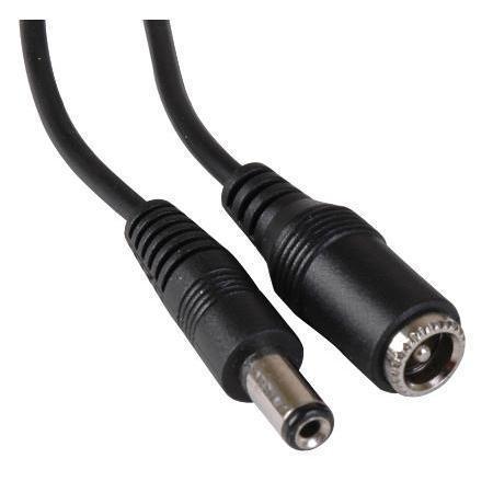 Multicomp Series DC Power Extension Cable: 2.1mm Plug to Jack 3M JR8306-3M