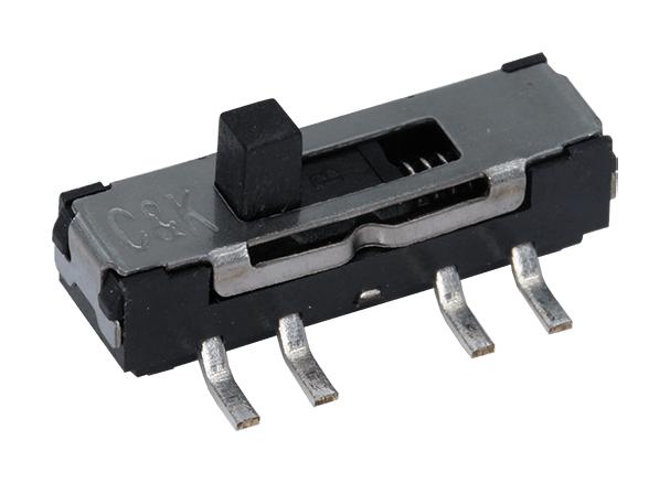 Buy CKSwitches Sub-Miniature Slide Switch Part Number JS203011SCQN Online