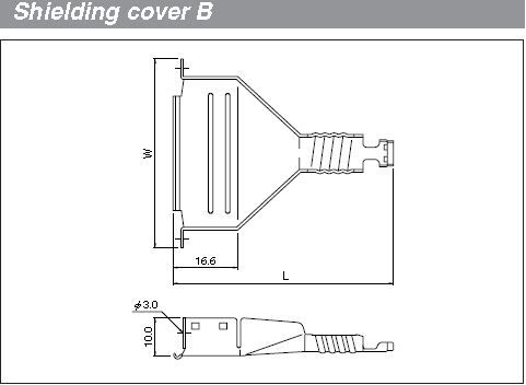 Buy JST DSUB Connector Cover Part Number JSC25B Online