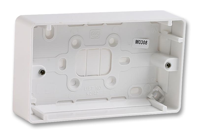 Buy Brand Electrical Surface Mounting Boxes Part Number K2142WHI Online