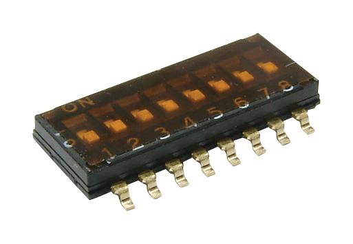 Buy KAE Series DIP Switch Part Number KAE08TGGT Online