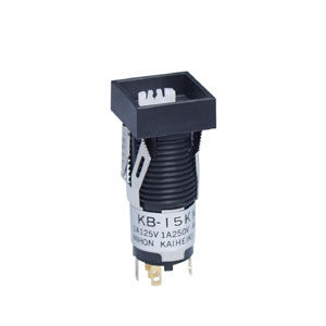 NKK KB15KKG01 – Reliable Miniature Illuminated Pushbutton for Industrial Applications