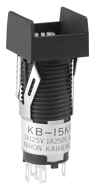 Buy NKK Miniature Pushbutton Switch Part Number KB15KKW01B Online