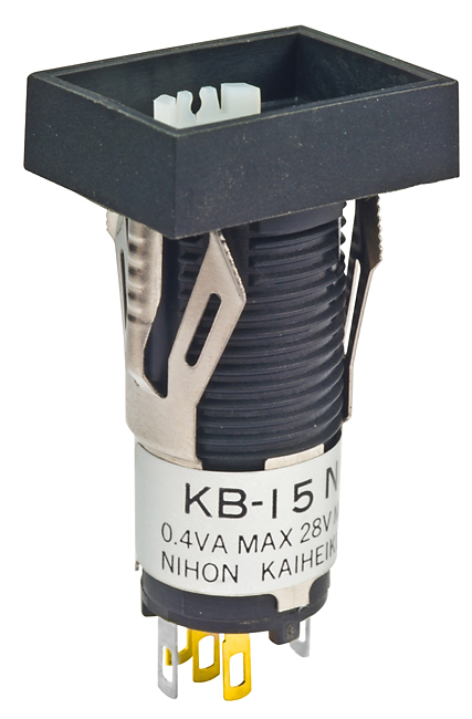Buy NKK Miniature Pushbutton Switch Part Number KB15NKG01 Online
