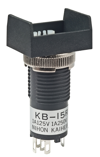 NKK Series KB Miniature Pushbutton: KB15RKW01B