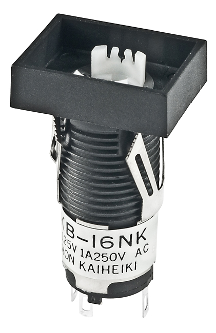 NKK Series KB Illuminated Pushbutton: KB16NKW01