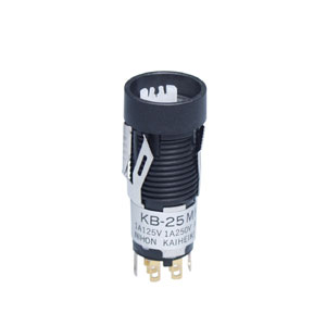 Buy NKK Miniature Pushbuttons Series KB Part Number KB25MKG01 Online